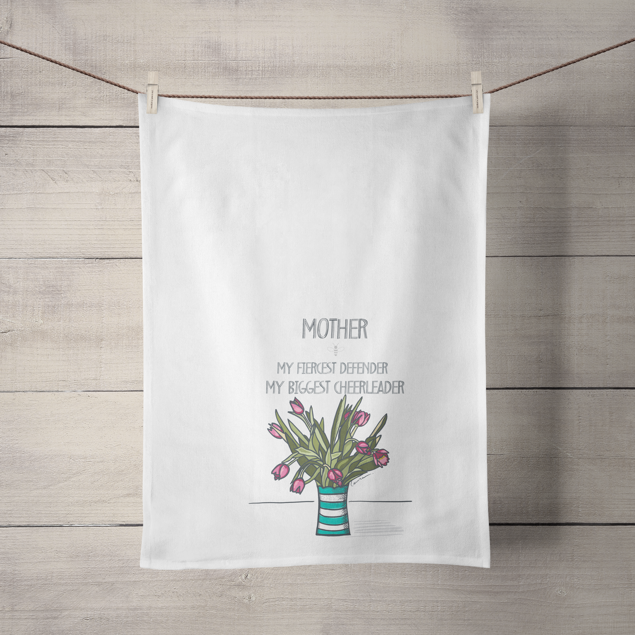 Mother's Day Tea Towel image 0