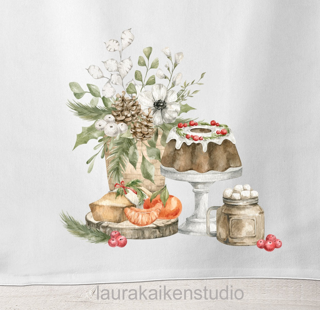 Fall Cake and Eat it Too Tea Towel image 1