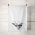 Greer SC Line Art on Tea Towel image 0