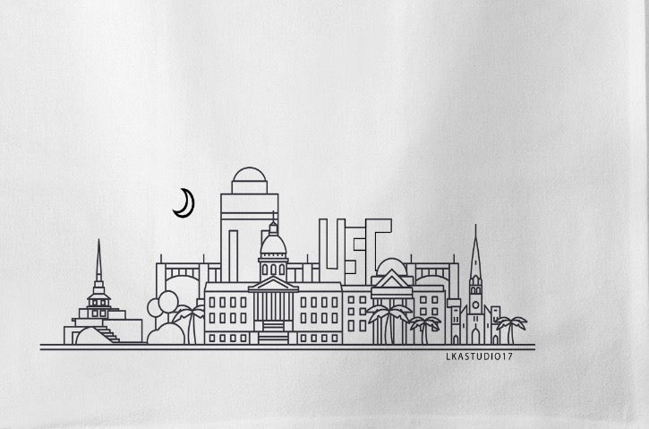 Tea Towel - University of South Carolina image 1