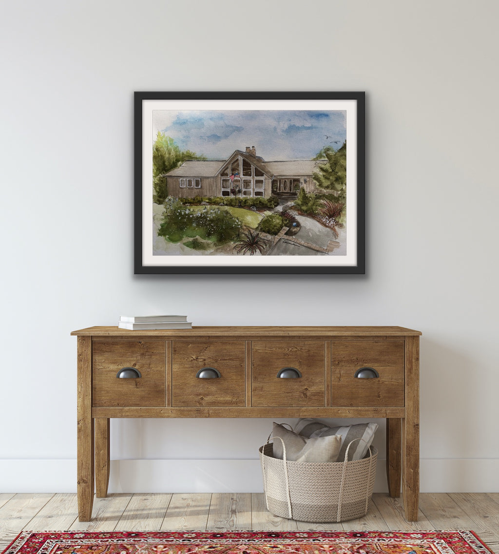 Taylors, SC -  Original Watercolor