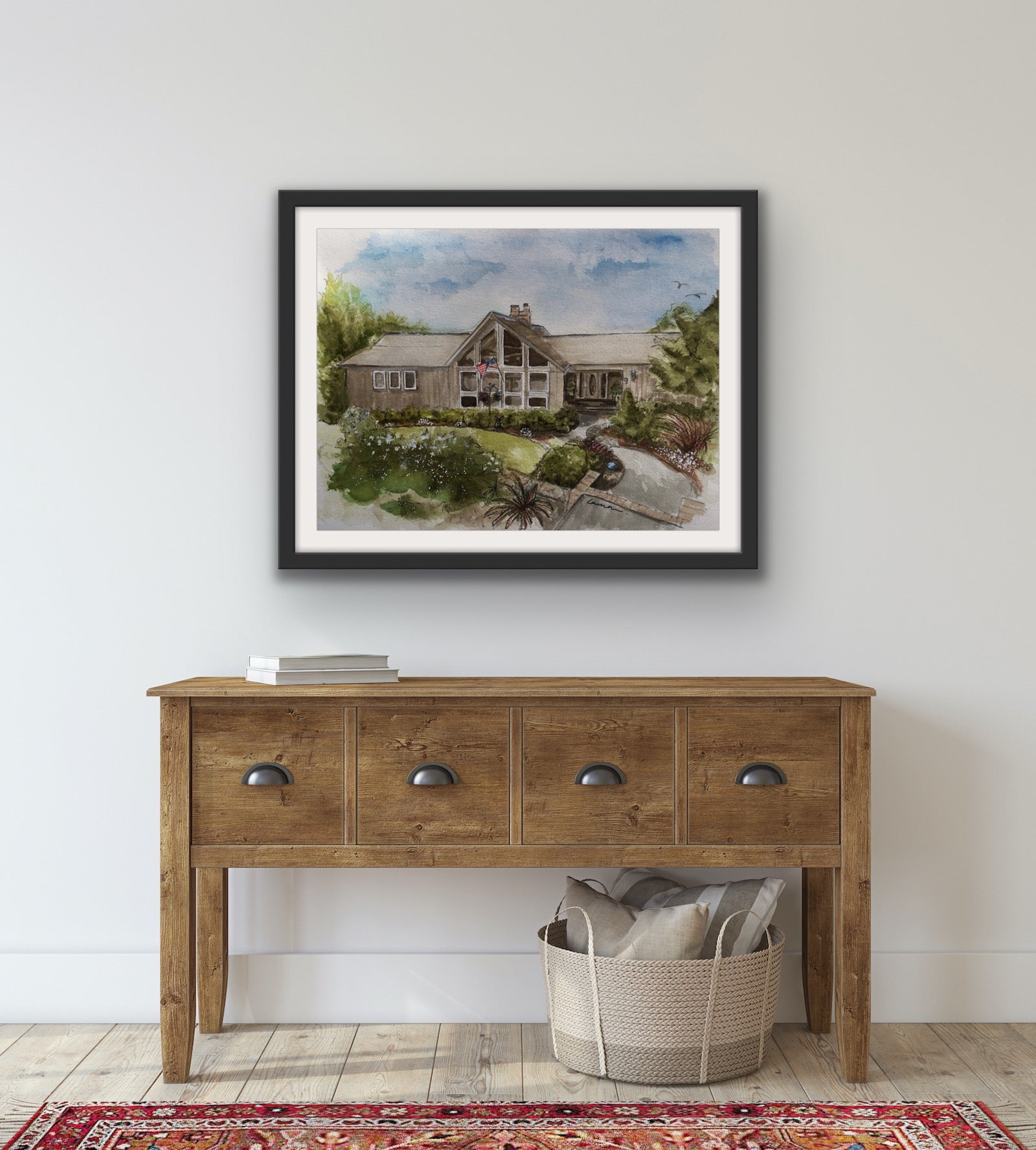 Taylors, SC -  Original Watercolor