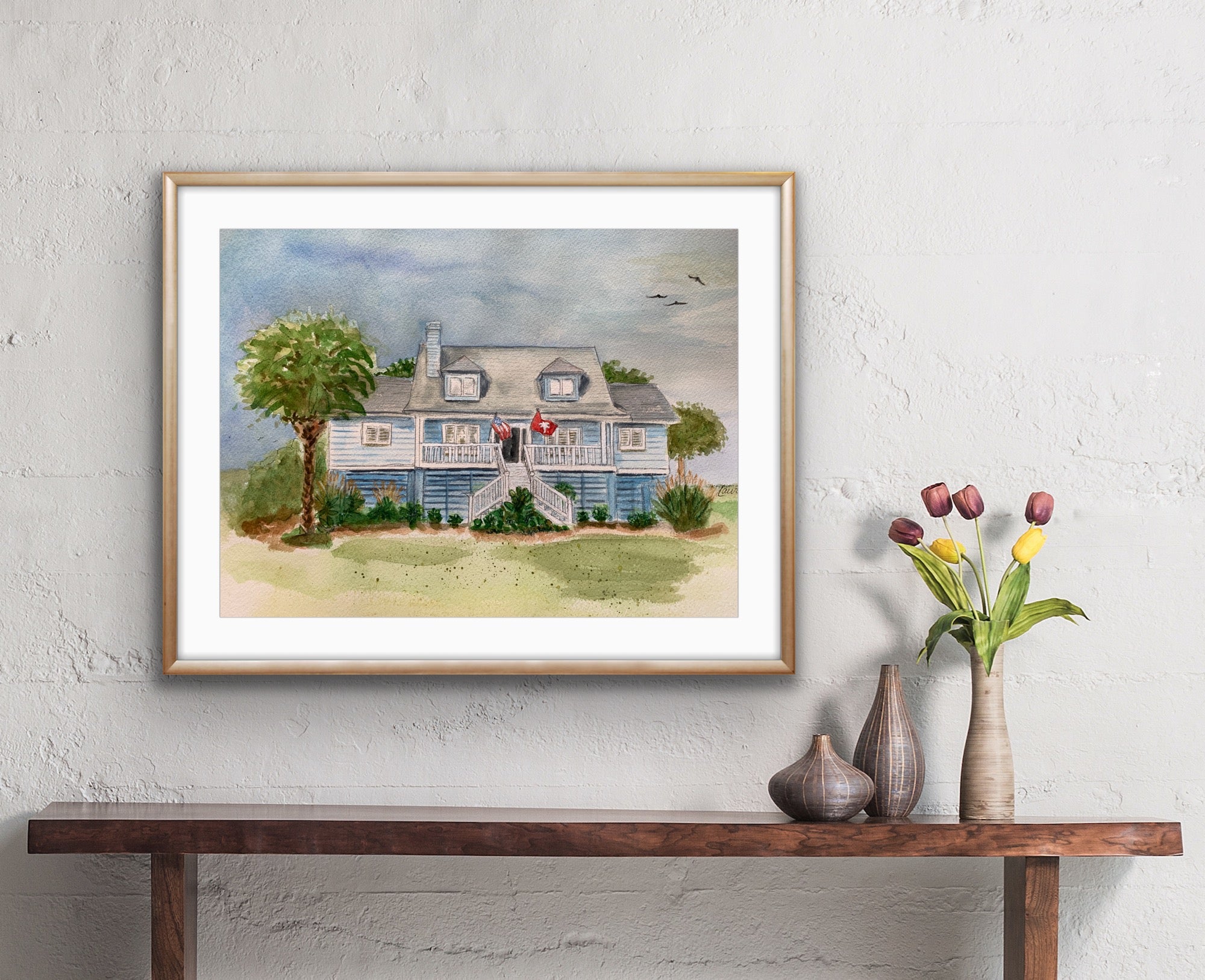 Wild Dunes, SC - Original Watercolor