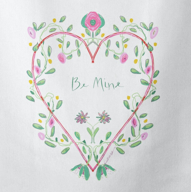 Valentine's Tea Towel image 1