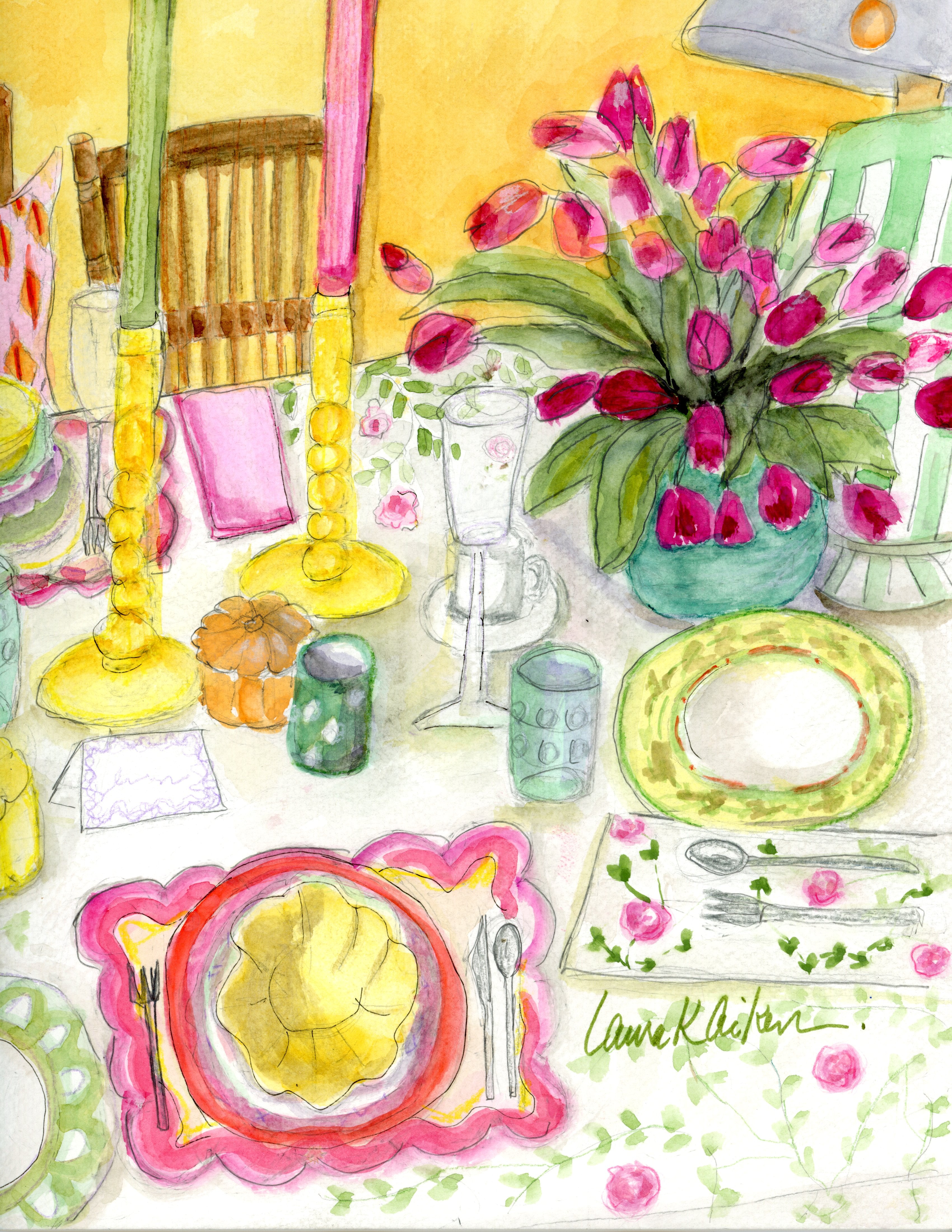 "Spring Dining" Sold
