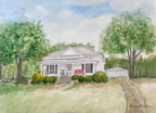 Watercolor Home Portraits
